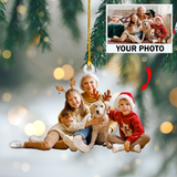 Custom Family Photo Ornament - Family Mica Ornament - Christmas Gift For Family, Family Members | Friend 4