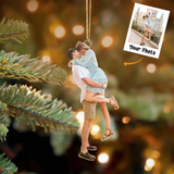 Custom Family Photo Ornament, Family Christmas Ornament, Gift For Family Members, Friends | Family 7