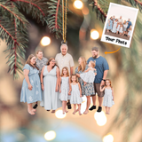 Custom Photo Ornament, Friendship Ornament, Christmas Gifts for Group Friendship, Custom Best Friend Gift | Friend 14