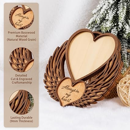 Always In My Heart, Memorial Ornament | Memorial Ornament