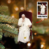 Custom Photo Ornament Gifts for Christians, Family and Friends - Personalized Christmas Gifts | Jesus 2