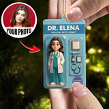 Turn Your Photo into an Action Figure - Custom Photo Ornament Toy Box Portrait | Doctor