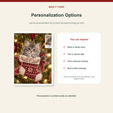 Personalized Kitten First Christmas Acrylic Ornament - Custom Photo Keepsake - image 7
