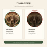 Personalized Trail Guardian Pet Memorial Photo Wood Ornament - Custom Pet Keepsake - image 7