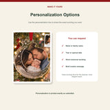 Personalized IVF Miracle Baby Acrylic Ornament - Custom Photo Keepsake - image 7