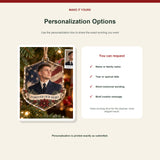 Personalized Military Memorial Acrylic Ornament - Custom Photo Keepsake - image 7