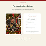 Personalized Firefighter Memorial Acrylic Ornament - Custom Photo Keepsake - image 7