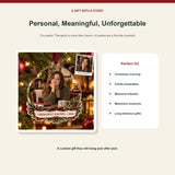 Personalized Counselor Therapist Photo Acrylic Ornament - Custom Christmas Keepsake - image 5