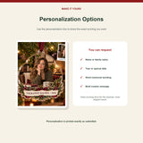Personalized Counselor Therapist Photo Acrylic Ornament - Custom Christmas Keepsake - image 7