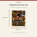 Personalized Welder Photo Acrylic Ornament - Custom Christmas Keepsake - image 3
