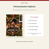 Personalized Welder Photo Acrylic Ornament - Custom Christmas Keepsake - image 7