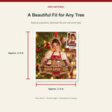 Personalized Baker Photo Acrylic Ornament - Custom Christmas Keepsake - image 3