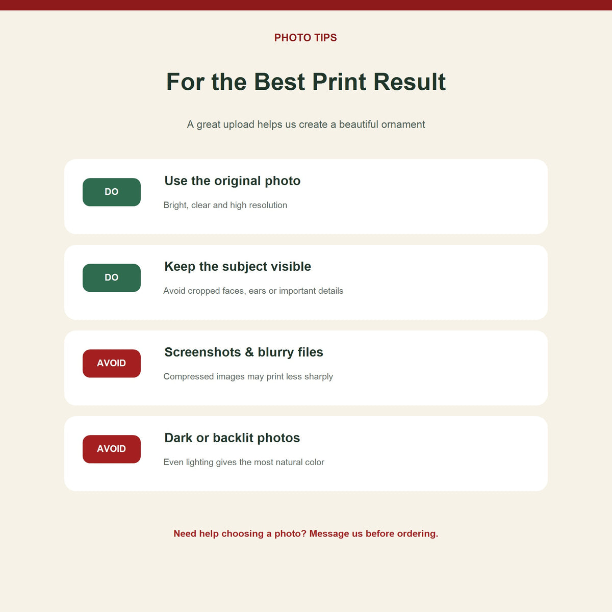 Personalized Hockey Photo Acrylic Ornament - Custom Athlete Christmas Keepsake - image 6