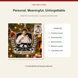 Personalized Martial Arts Photo Acrylic Ornament - Custom Athlete Christmas Keepsake - image 5