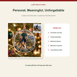 Personalized Cyclist Photo Acrylic Ornament - Custom Athlete Christmas Keepsake - image 5
