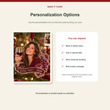 Personalized Wine Lover Acrylic Ornament - Custom Photo Keepsake - image 7