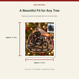 Personalized Motorcycle Photo Acrylic Ornament - Custom Photo Keepsake - image 3