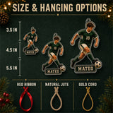 Personalized Soccer Photo Acrylic Ornament - Custom Athlete Christmas Keepsake - image 7