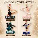 Personalized Dance Team Photo Acrylic Ornament - Custom Athlete Christmas Keepsake - image 8