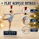 Personalized Figure Skating Photo Acrylic Ornament - Custom Athlete Christmas Keepsake - image 6