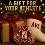 Personalized Cheerleading Jersey Acrylic Ornament - Custom Name and Number - image 8