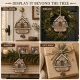 Personalized First Christmas Here Wood Ornament - Custom Keepsake - image 6