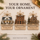 Personalized Where Our Story Begins Wood Ornament - Custom Keepsake - image 2