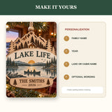 Personalized Lake Life Wood Ornament - Custom Keepsake - image 5