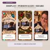 Personalized 911 Dispatcher Wood Ornament - Custom Keepsake - image 7