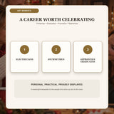 Personalized Electrician Wood Ornament - Custom Keepsake - image 8