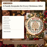 Personalized Blended Family Wood Ornament - Custom Keepsake - image 8