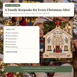 Personalized First Home Family Wood Ornament - Custom Keepsake - image 8