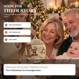 Personalized First Christmas Grandparents Wood Ornament - Custom Keepsake - image 8