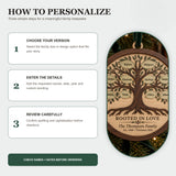 Personalized Multi Generation Family Tree Wood Ornament - Custom Keepsake - image 6