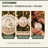 Personalized Wedding Cake Wood Ornament - Custom Keepsake - image 7