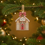 Personalized Schoolhouse Gingerbread Acrylic Ornament - Custom Names Keepsake - image 3