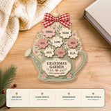 Personalized Grandma Garden Acrylic Ornament - Custom Names Keepsake - image 6