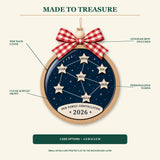 Personalized Grandma Family Constellation Acrylic Ornament - Custom Names Keepsake - image 2