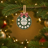 Personalized Team Corporate Wreath Acrylic Ornament - Custom Names Keepsake - image 3