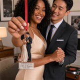 Personalized Wedding Dance Moment Photo Acrylic Ornament - Custom Couple Keepsake - image 9