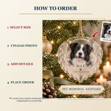 Personalized Pet Memorial Acrylic Ornament - Custom Photo Keepsake - image 4