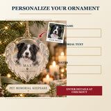 Personalized Pet Memorial Acrylic Ornament - Custom Photo Keepsake - image 7