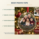 Personalized Grandparents Acrylic Ornament - Custom Photo Keepsake - image 6