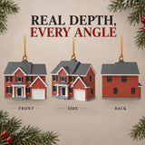 Personalized Brick Traditional 3D Ornament - Custom Christmas Keepsake - image 10
