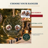 Personalized Long Distance Family Acrylic Ornament - Custom Photo Keepsake - image 8
