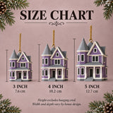 Personalized Simplified Victorian 3D Ornament - Custom Christmas Keepsake - image 5