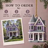 Personalized Simplified Victorian 3D Ornament - Custom Christmas Keepsake - image 7