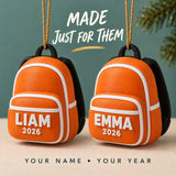 Personalized Baby's First Christmas Backpack 3D Ornament - Custom Christmas Keepsake - image 6