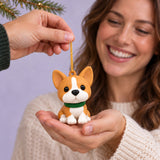 Personalized Minimal Chibi Dogs 3D Ornament - Custom Christmas Keepsake - image 8