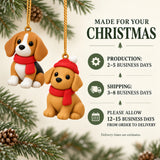 Dog Breeds Christmas 3D Ornament - Custom Breed Keepsake - image 9